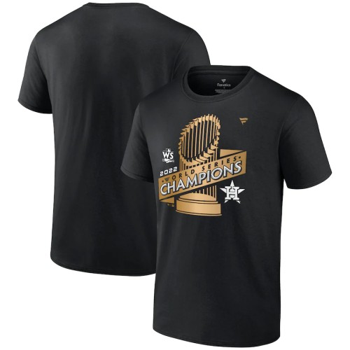 Men's Black Houston Astros 2022 World Series Champions Parade T-Shirt